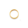 Lex & Lu 14k Yellow Gold 2mm LTW Flat Band Ring- 2 - Lex & Lu