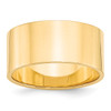 Lex & Lu 14k Yellow Gold 10mm LTW Flat Band Ring - Lex & Lu