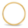 Lex & Lu 14k Yellow Gold 2mm Half-Round Wedding Band Ring- 2 - Lex & Lu