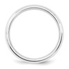 Lex & Lu Platinum 5mm Comfort-Fit Milgrain Wedding Band Ring- 2 - Lex & Lu