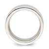 Lex & Lu Sterling Silver SS 10mm Comfort Fit Flat Band Ring- 2 - Lex & Lu