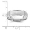 Lex & Lu 14k Standard Comfort Fit Fancy Band Ring LAL100693- 3 - Lex & Lu