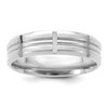 Lex & Lu 14k Standard Comfort Fit Fancy Band Ring LAL100696 - Lex & Lu