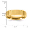 Lex & Lu 14k Yellow Gold Yellow Gold Light Comfort Fit Fancy Band Ring LAL100887- 3 - Lex & Lu