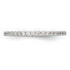 Lex & Lu 14k Diamond Wedding Band Ring LAL100956 - 4 - Lex & Lu