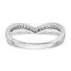 Lex & Lu 14k AA Diamond Ring Band Ring LAL101209 - 5 - Lex & Lu