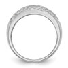 Lex & Lu 14k Fancy Diamond Ring Band Ring LAL101215 - 2 - Lex & Lu