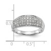 Lex & Lu 14k Fancy Diamond Ring Band Ring LAL101215 - 7 - Lex & Lu