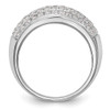 Lex & Lu 14k Fancy Diamond Ring Band Ring LAL101216 - 2 - Lex & Lu