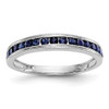 Lex & Lu 14k Blue Sapphire Ring Band Ring - Lex & Lu