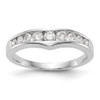 Lex & Lu 14k Diamond Band Ring LAL101246 - Lex & Lu