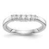 Lex & Lu 14k Diamond Band Ring LAL101248 - Lex & Lu