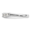 Lex & Lu 14k Diamond Band Ring LAL101250 - 3 - Lex & Lu