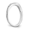 Lex & Lu 14k White Gold Set of 2 Diamond Wedding Bands Band Ring LAL101264 - 6 - Lex & Lu