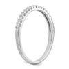 Lex & Lu 14k Diamond Wedding Band Ring LAL101363 - 6 - Lex & Lu