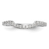 Lex & Lu 14k Diamond Wedding Band Ring LAL101372 - 4 - Lex & Lu