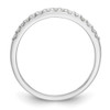 Lex & Lu 14k Diamond Wedding Band Ring LAL101407 - 2 - Lex & Lu