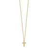 Lex & Lu 10k Tri-Color Black Hills Gold Cross Necklace LAL101671 - 2 - Lex & Lu