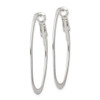 Lex & Lu Sterling Silver Hoop Clip Back Earrings LAL10181 - 2 - Lex & Lu