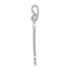 Lex & Lu 14k White Gold Wrench Pendant - 2 - Lex & Lu
