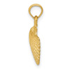 Lex & Lu 14k Yellow Gold Scallop Shell Pendant LAL102169 - 2 - Lex & Lu