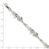 Lex & Lu Sterling Silver Alligator Bracelet 7" - 3 - Lex & Lu