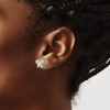 Lex & Lu Sterling Silver Created Opal Earrings LAL103318 - 3 - Lex & Lu