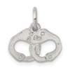 Lex & Lu Sterling Silver Handcuffs Charm - Lex & Lu