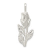 Lex & Lu Sterling Silver Rose Bud Pendant - Lex & Lu