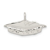 Lex & Lu Sterling Silver Graduation Cap Charm - Lex & Lu