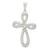 Lex & Lu Sterling Silver Cross Pendant LAL103858 - Lex & Lu