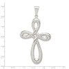 Lex & Lu Sterling Silver Cross Pendant LAL103858 - 4 - Lex & Lu