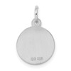 Lex & Lu Sterling Silver Cross Disc Charm LAL103938 - 3 - Lex & Lu