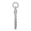 Lex & Lu Sterling Silver Sweet Sixteen Disc Charm LAL103967 - 2 - Lex & Lu