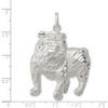 Lex & Lu Sterling Silver Bull Dog Charm - 3 - Lex & Lu