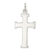 Lex & Lu Sterling Silver D/C Cross Pendant - 4 - Lex & Lu