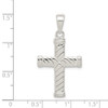 Lex & Lu Sterling Silver Reversible Cross Pendant - 4 - Lex & Lu