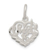 Lex & Lu Sterling Silver Sweet 16 Charm LAL104178 - Lex & Lu