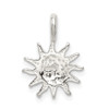 Lex & Lu Sterling Silver Sun Charm LAL104211 - 4 - Lex & Lu