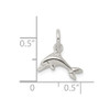 Lex & Lu Sterling Silver Dolphin Charm LAL104215 - 3 - Lex & Lu