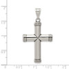 Lex & Lu Sterling Silver Latin Cross Pendant LAL104219 - 3 - Lex & Lu