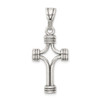 Lex & Lu Sterling Silver Antiqued Cross Pendant LAL104228 - 4 - Lex & Lu