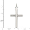 Lex & Lu Sterling Silver Latin Cross Pendant LAL104234 - 3 - Lex & Lu