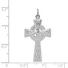 Lex & Lu Sterling Silver w/Rhodium Celtic Cross Pendant - 4 - Lex & Lu Lex & Lu Sterling Silver w/Rhodium Celtic Cross Pendant - 4 - Lex & Lu