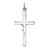 Lex & Lu Sterling Silver w/Rhodium INRI Crucifix Pendant LAL104272 - 4 - Lex & Lu