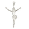Lex & Lu Sterling Silver Corpus (Crucified Christ) Pendant LAL104301 - 4 - Lex & Lu
