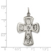 Lex & Lu Sterling Silver Antiqued Cross Pendant LAL104315 - 3 - Lex & Lu