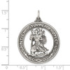 Lex & Lu Sterling Silver St. Christopher Medal LAL104356 - 3 - Lex & Lu