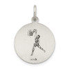 Lex & Lu Sterling Silver St. Christopher Basketball Medal LAL104388 - 3 - Lex & Lu