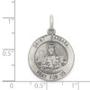 Lex & Lu Sterling Silver St. Barbara Medal - 3 - Lex & Lu